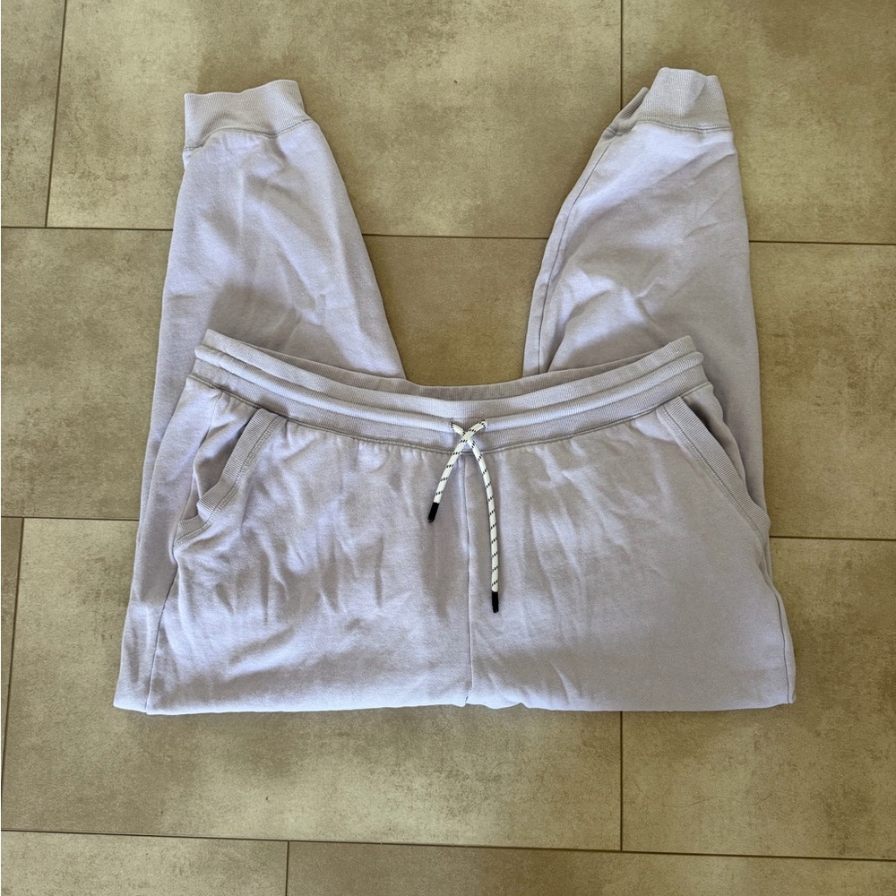 Peloton Light Lavender Fleece Joggers